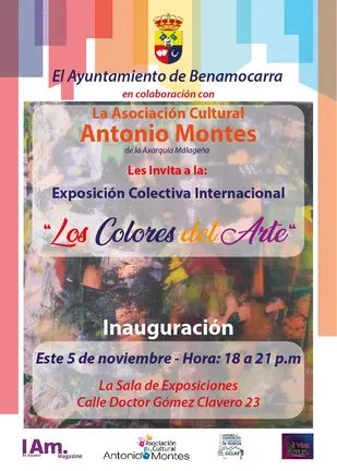 Invitación Los Colores del Arte redes sociales