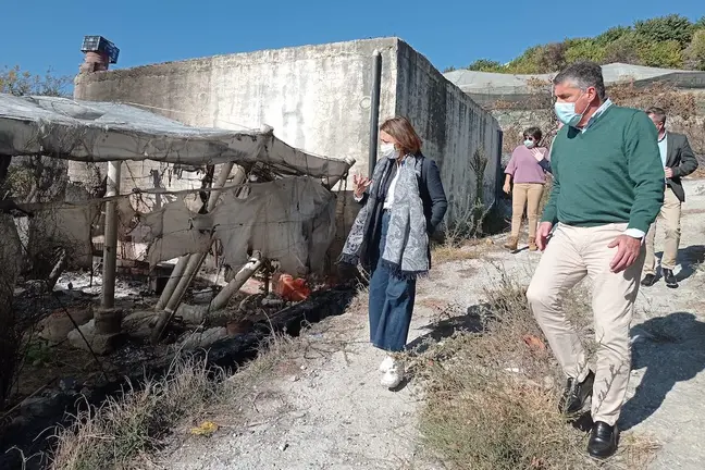 Visita de la Delegada a Maro