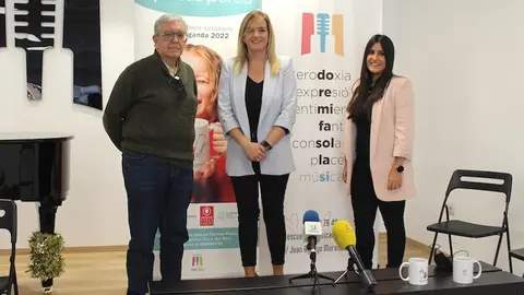 Ismael García, Belén Perea y Mónica Muñoz.