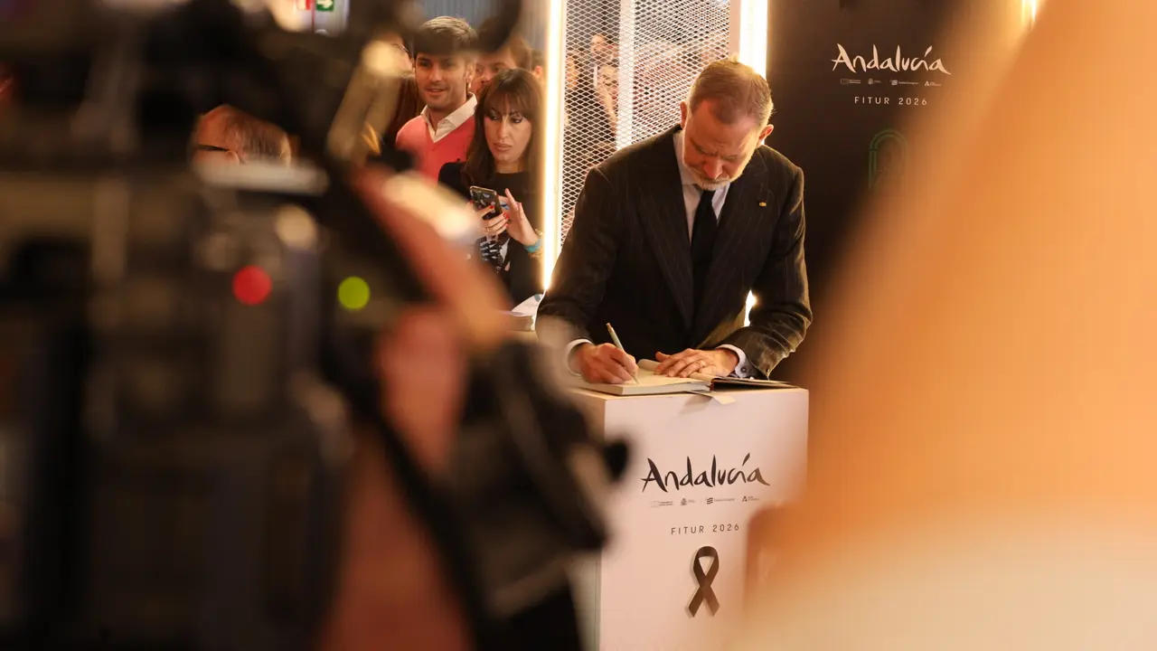 El Rey Don Felipe Stand Andaluc&iacute;a/ Foto: Joaqu&iacute;n Belmonte Galiana