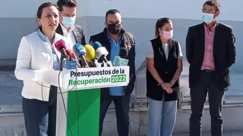 Patricia Navarro presenta los presupuestos para la Axarquía