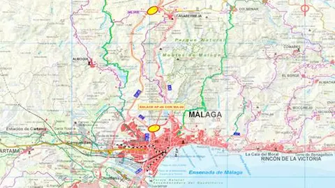 Nuevos enlaces de la AP-46 en Malaga y en Casabermeja