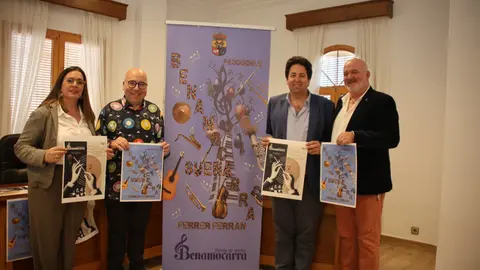 Presentación Curso de música Benamocarra/ Foto: Joaquín Belmonte Galiana