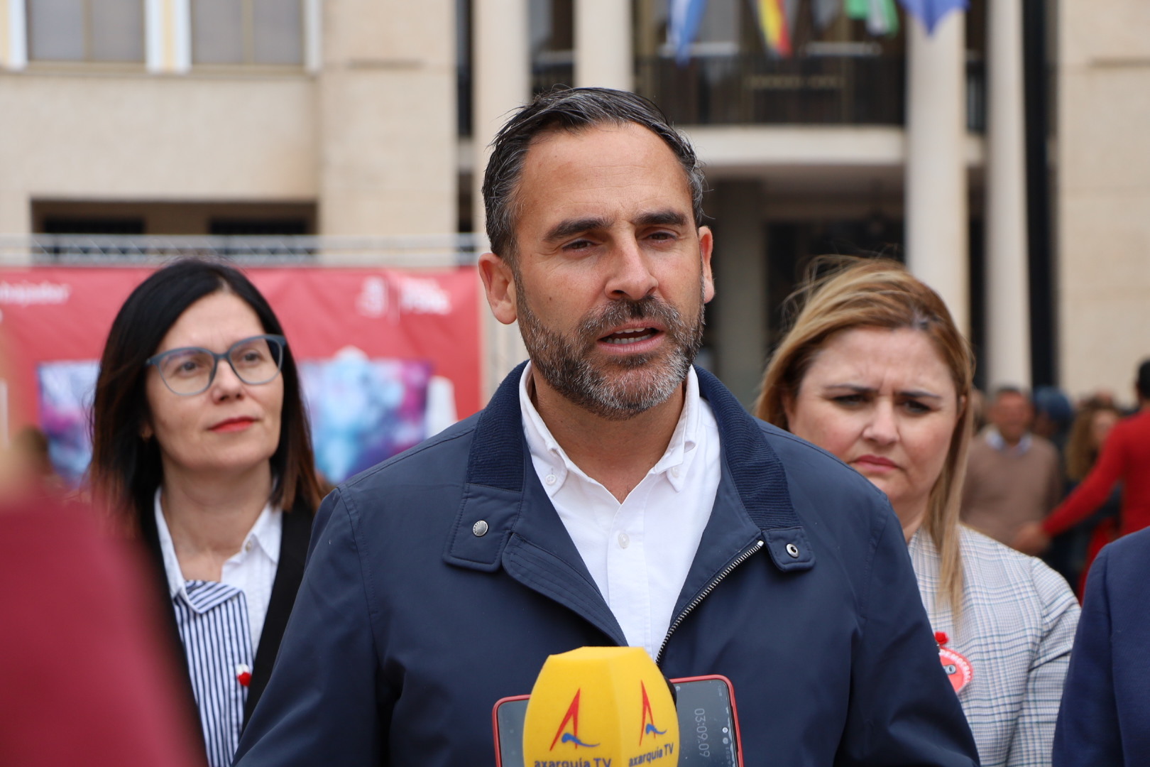 Daniel Pérez, acto 1 de Mayo Rincón de la Victoria/ Foto: Joaquín Belmonte Galiana