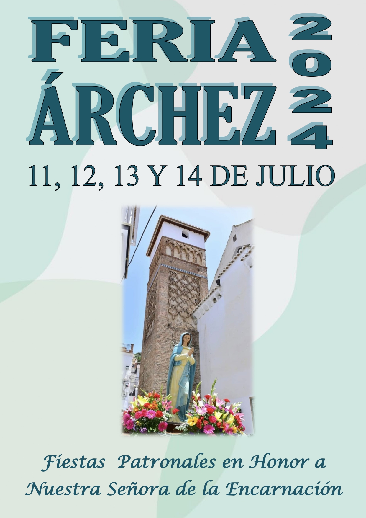 Cartel Feria de Árchez 2024