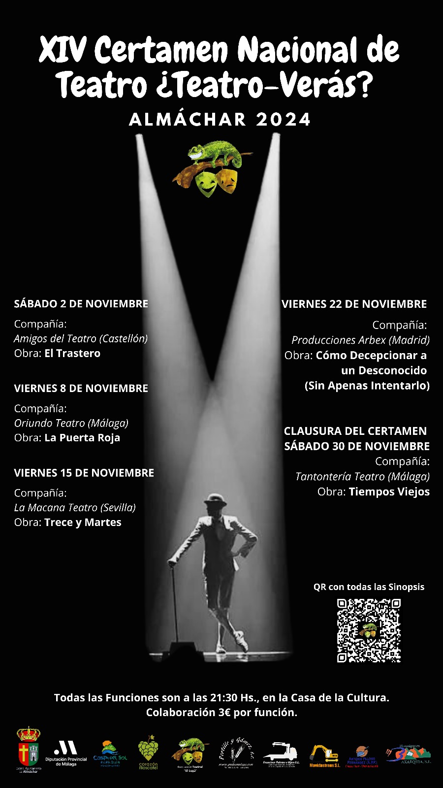 Cartel Teatro Almáchar