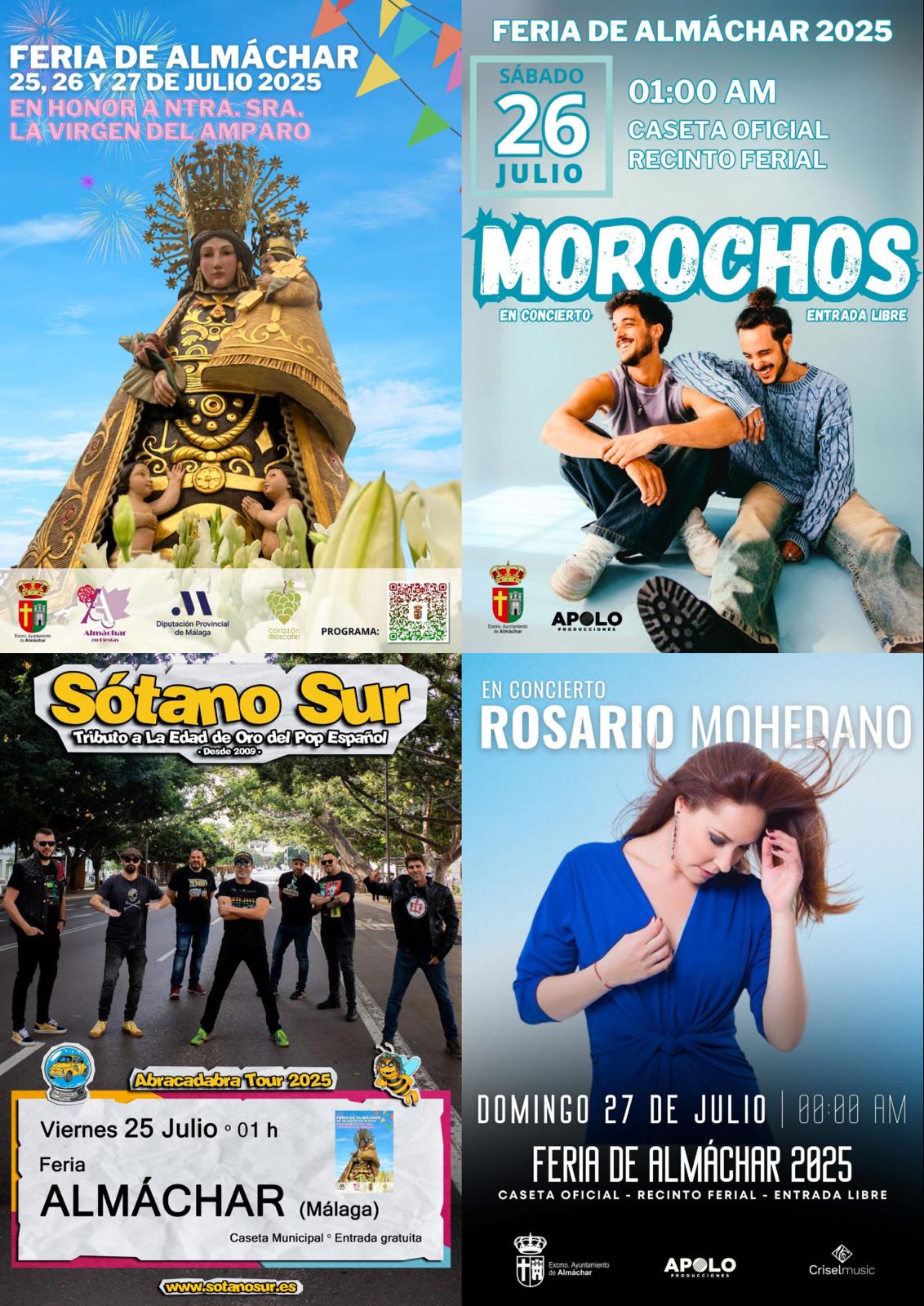 Cartel Feria Almáchar 2025